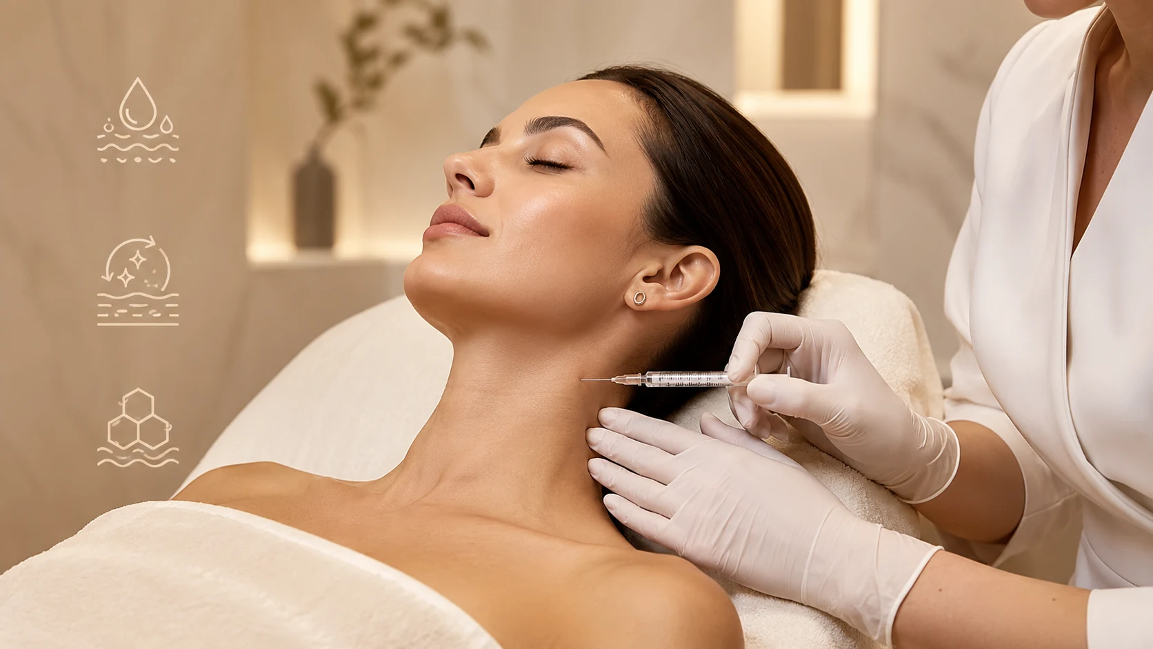 Hals-Mesotherapie Antalya Anwendung — Doz. Dr. Hüray Hügül